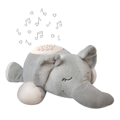 Pure Enrichment PureBaby Sound Sleepers, Portable Baby Sound Machine, Star Projector, Plush Sleep Aid