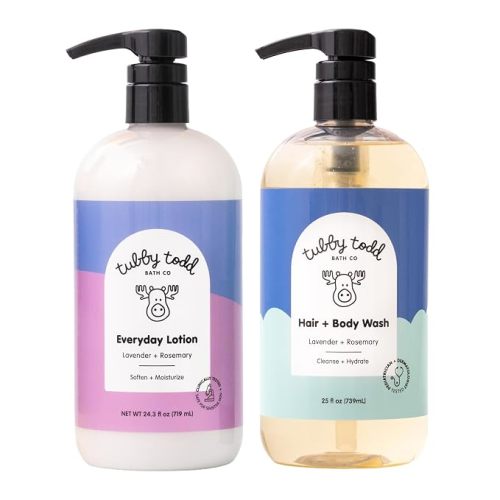 Tubby Todd Baby Body Wash and Lotion Set