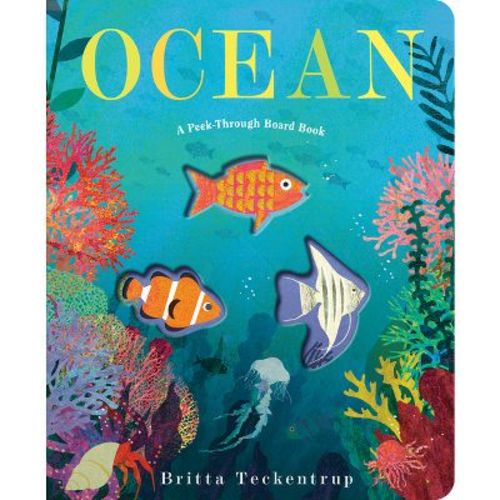 Ocean: A Peek-Through Board Book - by Britta Teckentrup