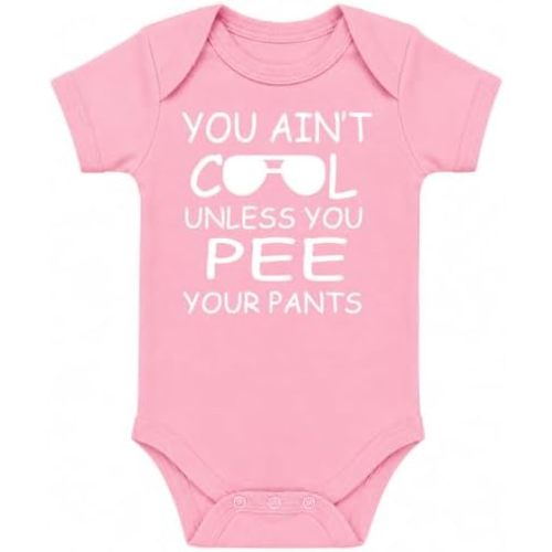 CBTwear You Ain't Cool Unless You Pee Your Pants Baby Bodysuit