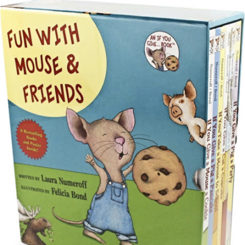 If You Give a Mouse A Cookie 6 book boxed set