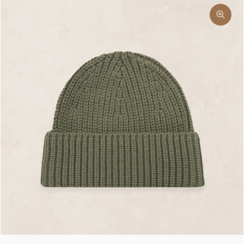 Knit Beanie - Olive