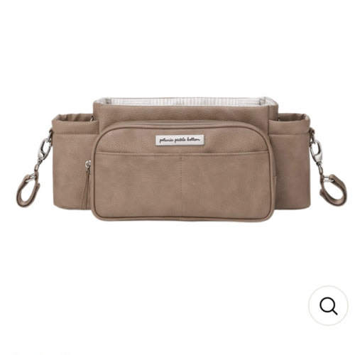 Wander Stroller Caddy Deluxe in Mink