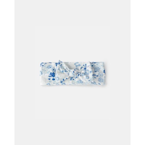 Baby Girl Floral Headwrap - Blue/White - OshKosh B'gosh | Carter's