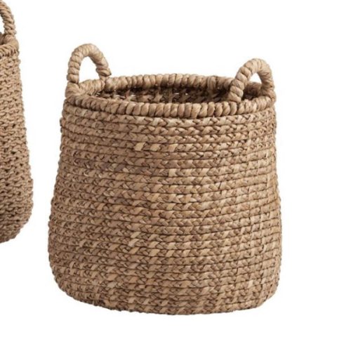 Noelle II Natural Hyacinth Tote Basket - World Market