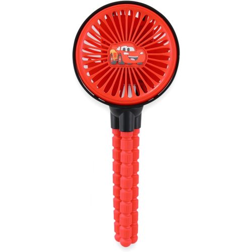 Disney Minnie Mouse Winnie the Pooh Stitch Cars Baby and Kids Portable Handheld Stroller Cooling Fan