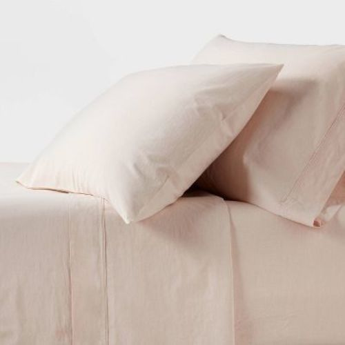 250 Thread Count Organic Percale Sheet Set - Threshold™