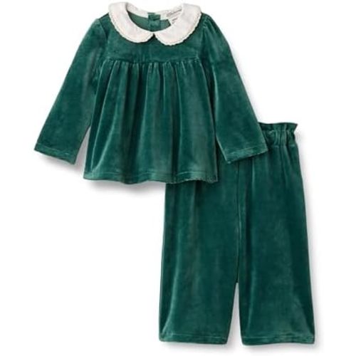 Amazon Essentials x Sofia Grainge Toddlers and Baby Girls' Corduroy Velour Set
