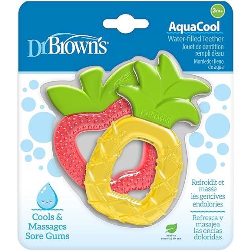 Dr. Brown's® AquaCool Water-Filled Teether Apple and Pineapple