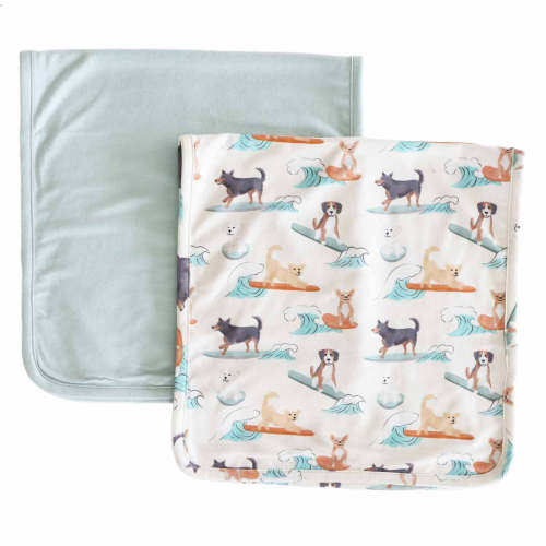 Paddle Pups 2pc Burp Cloth Set