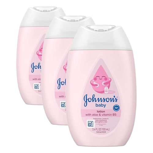 Johnson's Baby Lotion with Coconut Oil, Aloe Vera & Vitamin B5, 13.6 fl oz