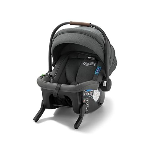 Graco Gomax Infant Car Seat, Baseless Car Seat with Canopy, Rear Facing, Lightweight Carseat