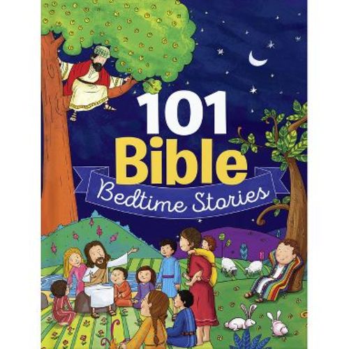 101 Bible Bedtime Stories - by Janice Emmerson (Hardcover)