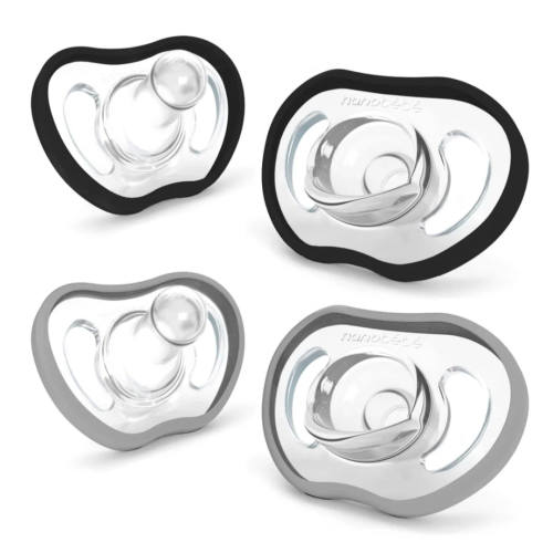 Flexy Active Pacifier - 4m+ Silicone Pacifier, 4-pack