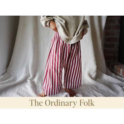 Kids Wide Leg Skater Pants Sewing Pattern: Beginner Friendly (Digital Download)