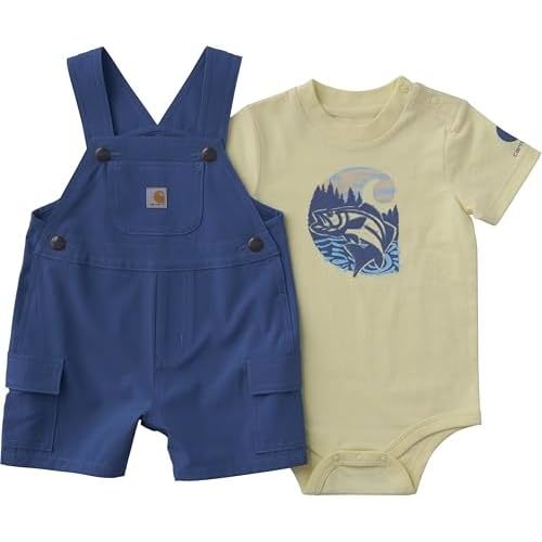 Carhartt Unisex Baby Short Sleeve Bodysuit