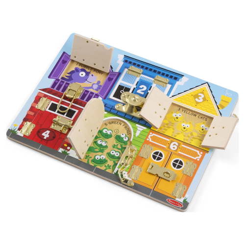 Melissa & Doug Wooden Latches Board