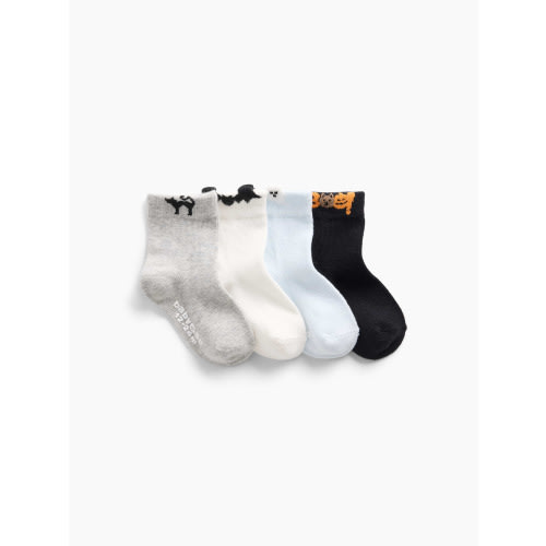 Baby & Toddler Halloween Socks (4-Pack)