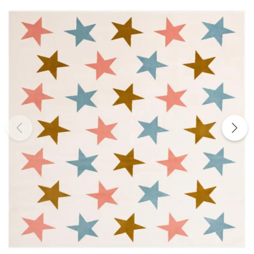 Multicolor 7' 10 x 7' 10 Whimsy Kids Square Rug | Rugs.com