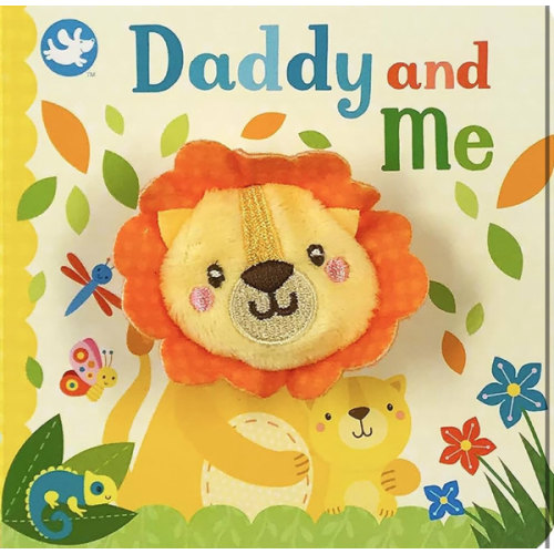 Daddy and Me - Children's Finger Puppet Board Book, Ages 1-3