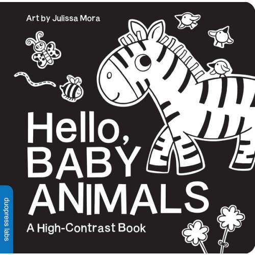 Hello, Baby Animals: A High-Contrast Book (Board Book)