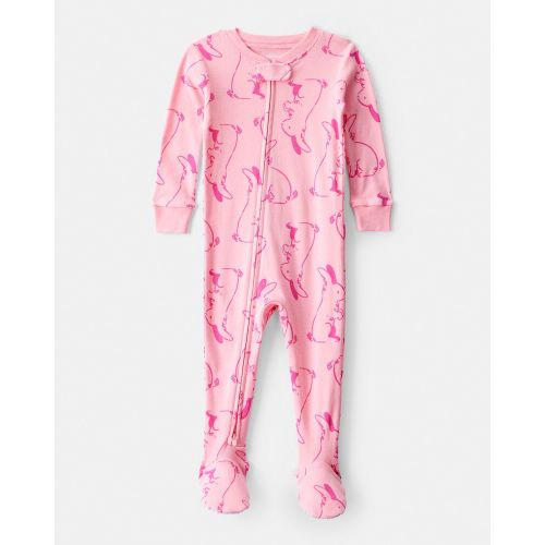 Baby Girl Strawberry 100% Cotton Snug Fit 1-Piece Pyjama Set | Carter’s Oshkosh Canada