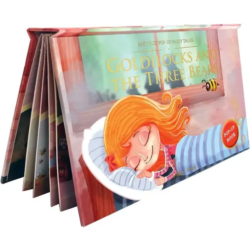 My First Pop-Up Fairy Tales - Goldilocks and The Three Bears : Pop up Books for children