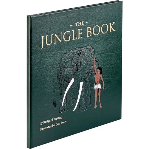 Graphic Image The Jungle Book in Hand-Tooled Luxe Leather