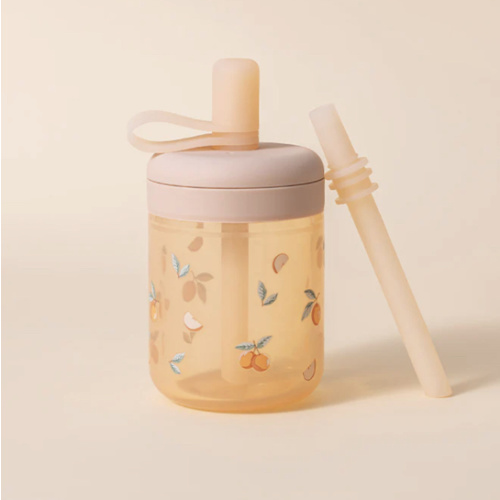 Silicone Training Cup with Straw - 5 oz / 150 ml