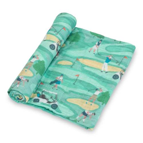 Par-Tee Time Swaddle Blanket