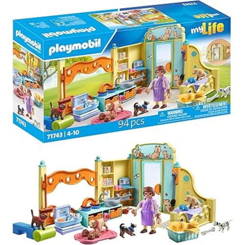 PLAYMOBIL Puppy Care Center
