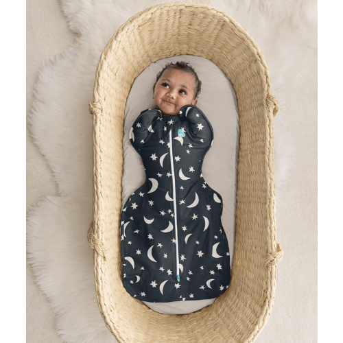 Swaddle Up™ 1.0 TOG Cotton Charcoal Big Sky
