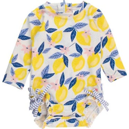 Baby Girls Long Sleeve UPF50+ One Piece Rash Guard, 0-3M