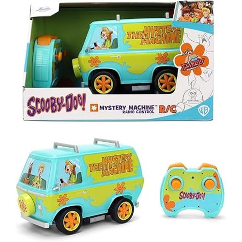 Jada Toys – Scooby-Doo! 1:24 Scale Mystery Machine R/C – Radio Control Vehicle – Iconic Collectible