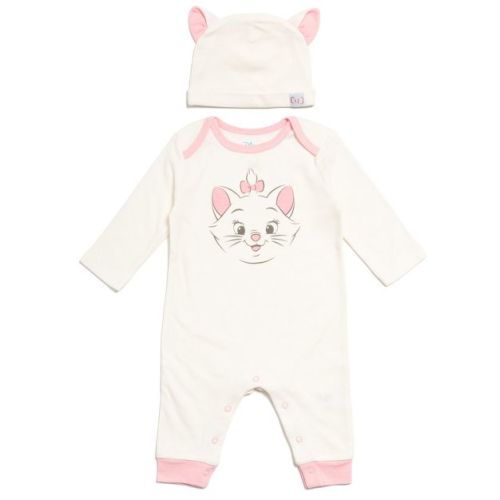 Disney Winnie the Pooh 101 Dalmatians Lion King Mickey Mouse Minnie Mouse Baby Snap Coverall and Hat Newborn to Infant