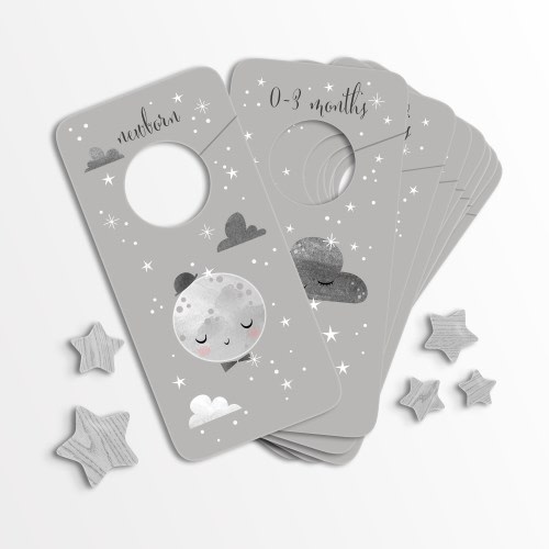 Baby closet dividers, Closet organizer, Baby clothes dividers, Nursery closet dividers, Dividers, Nursery Decor, Digital download