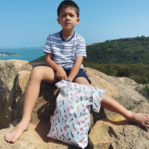 On-The-Go Wet/Dry Bag for cloth diapers