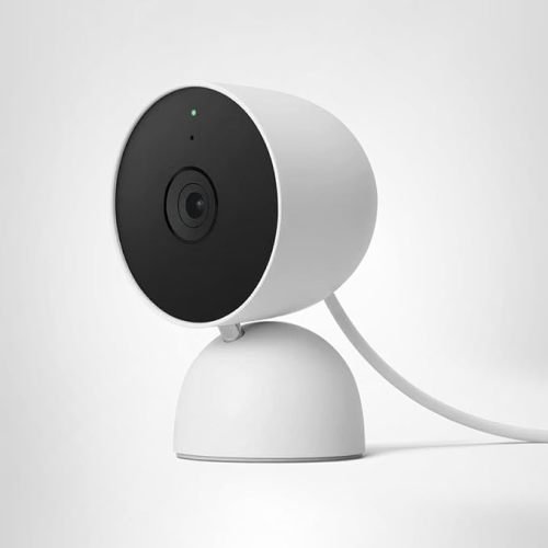 Google indoor Nest Security Cam 1080p (Wired) - 2nd Generation - Snow