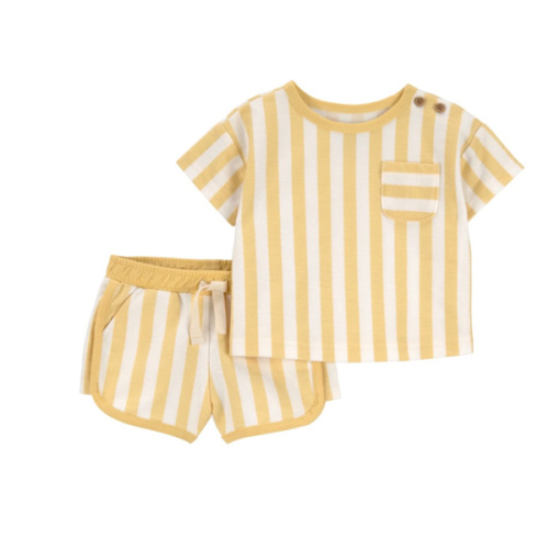 Carter's Child of Mine Conjunto de Atuendo para Bebé Niño, 2 Piezas, Tallas 0/3-24 Meses