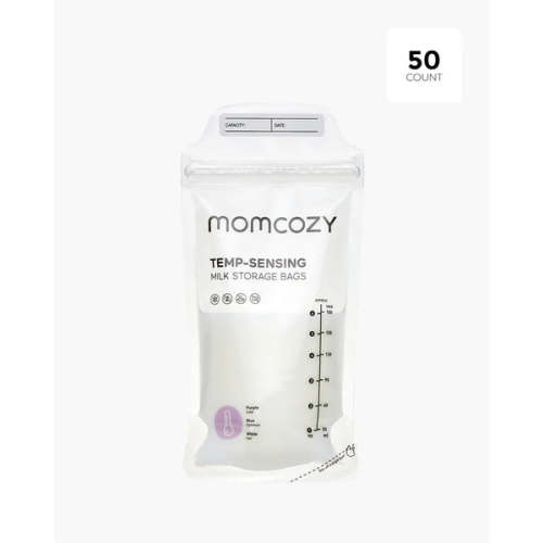 Momcozy - Breastmilk Bag with Colour-Changing Temperature Indicator - 180ml/50ct