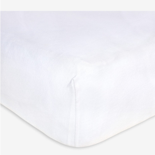 Burt's Bees Baby Essential Organic Cotton Fitted Crib Sheet, Breathable for Boy Girl Standard Crib & Toddler Mattresses