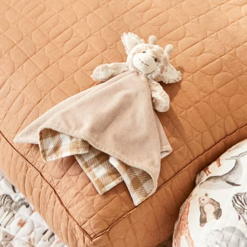 Adairs Baby - Softie Goldie Giraffe Baby Comforter | Adairs