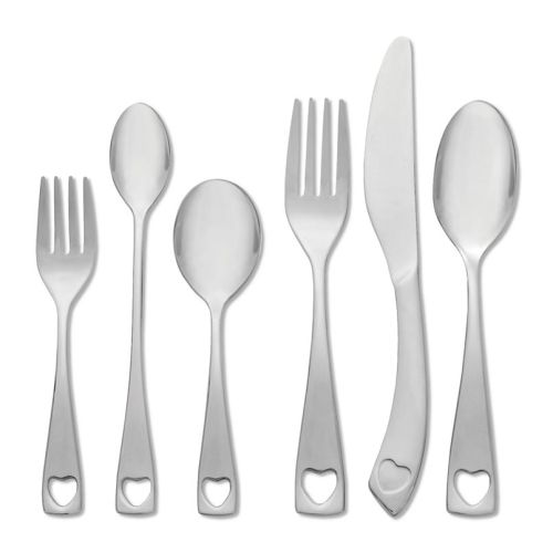Oneida Little Love 18/10 Stainless Steel 6-pc. Progress Flatware Set