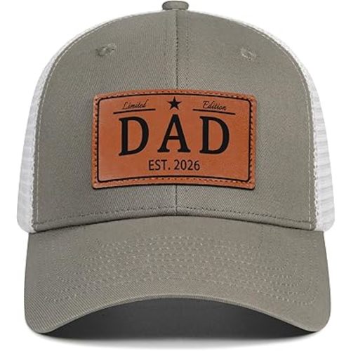 New Dad Gifts Fathers Day Hats First Time for Men,2026 DAD Cap