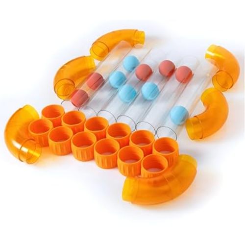Fat Brain Toys Air Toobz Expansion Pack - Air-Powered STEM Building Toy for Kids & Teens, Kids Building Toys, STEM Toys for 3+ Year Old