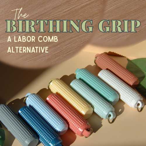 Birthing Comb Alternative Gift For Natural Birth Aid Doula Tool Birthing Grip Labor Support Gift for Baby Shower