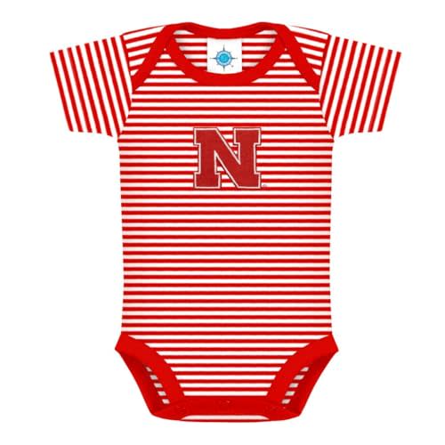 Creative Knitwear College Baby NCAA Infant Striped Bodysuit