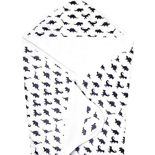 Copper Pearl Hooded Bath Towels Premium Knit/Terry Cloth Baby Towels with Hood, Pockets, and Cool Designs - Great to Gift and Make Bath Time Fun - Baby Bath Towel, Wild