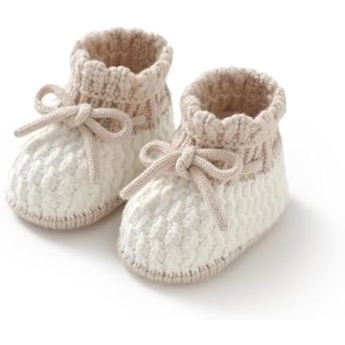 Baby Booties Knitted Newborn First Soft Sock