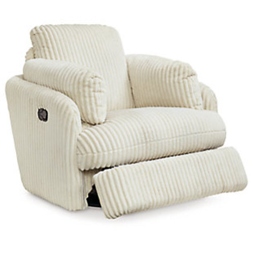 Fog Color - Ashley Furniture Tie-Breaker Manual Swivel Glider Recliner